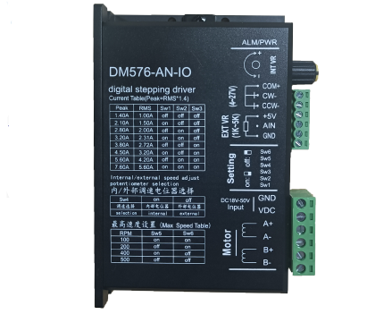 DM576-AN-IO接駁臺步進驅動器,控制模擬量輸···